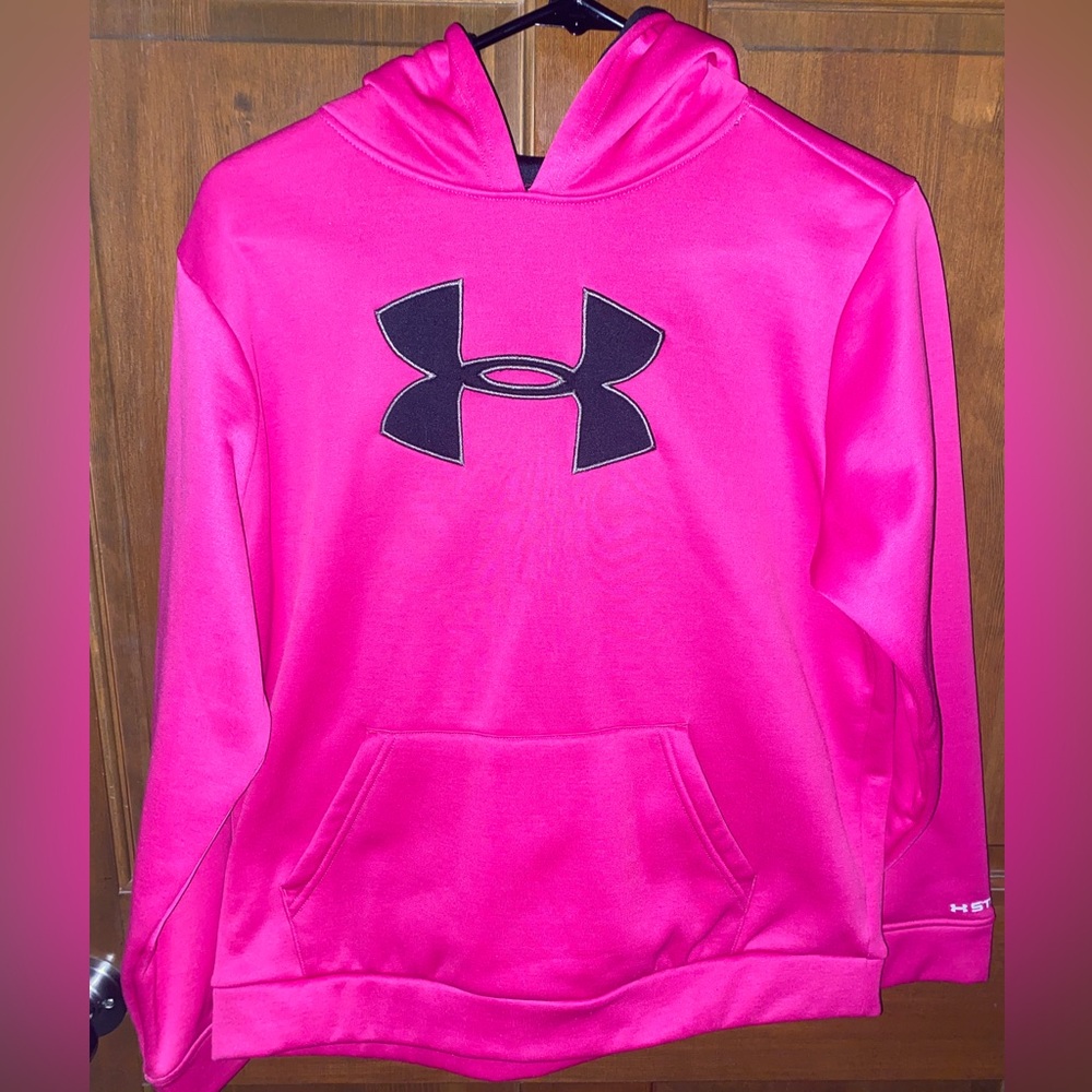 Under Armour Pink Performance Hoodie Sweatshirt